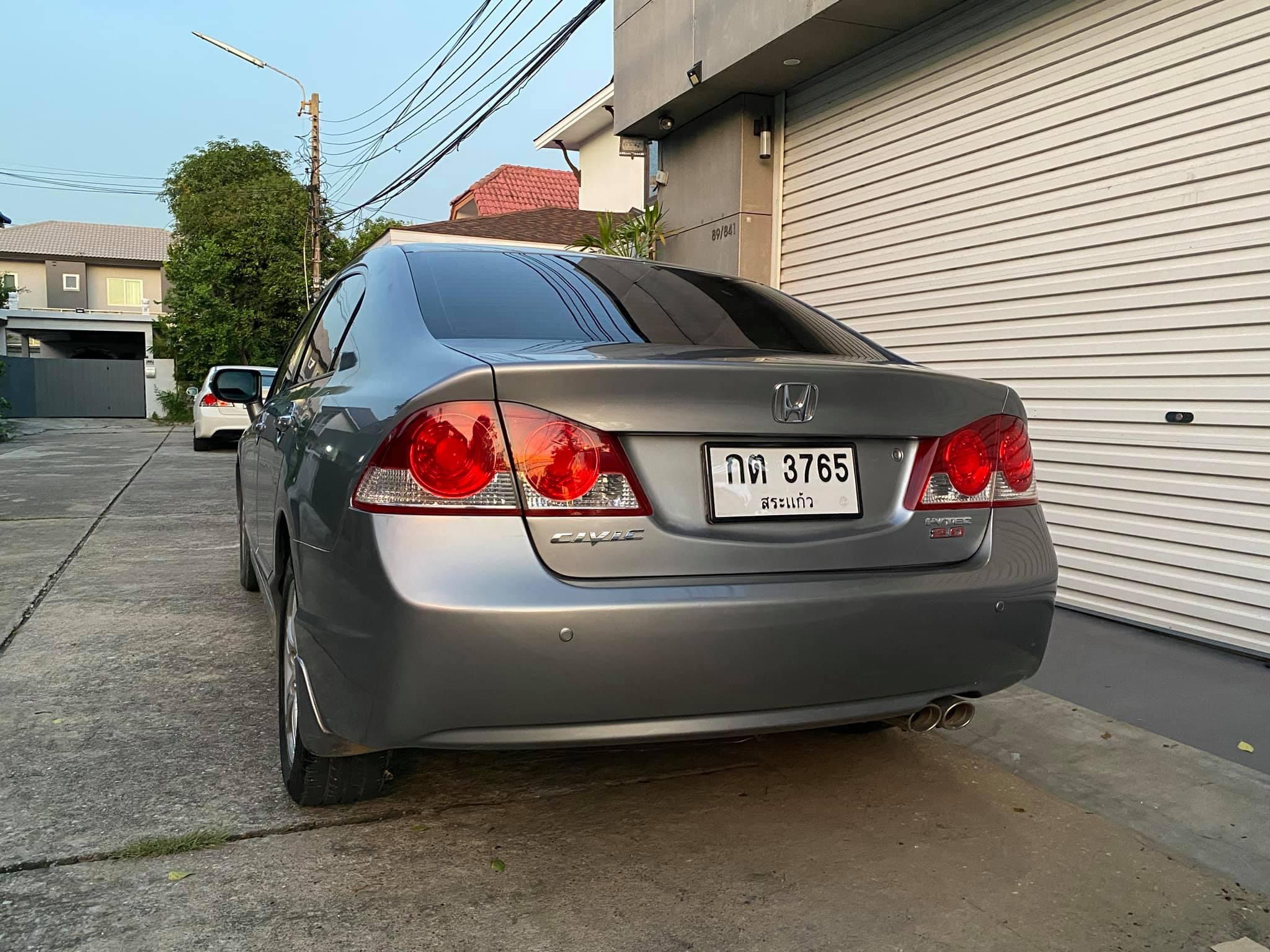 Honda Civic FD ปี 2006 สีเทา (รูปที่ 3)