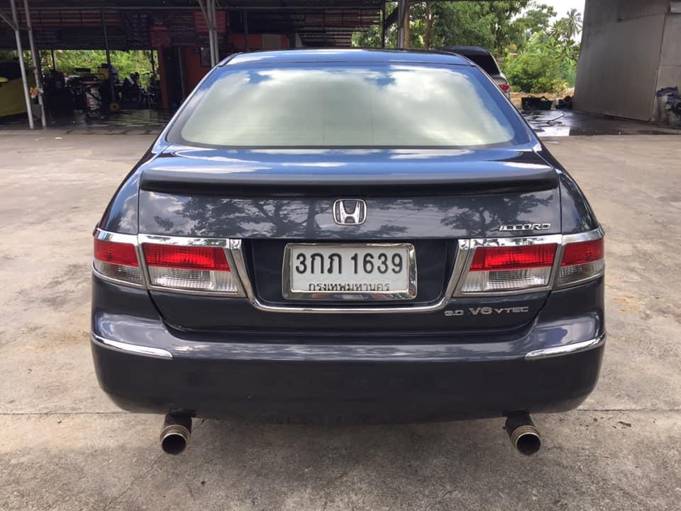 ขๅย? Honda Accord ปลาวาฬ 3.0 V6 ซันรูฟ LPG ถังโดนัท (รูปที่ 2)
