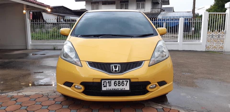 Honda Jazz GE ปี 2009 สีเหลือง