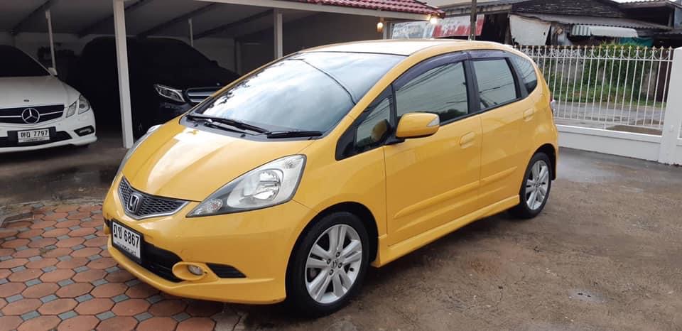 Honda Jazz GE ปี 2009 สีเหลือง (รูปที่ 2)