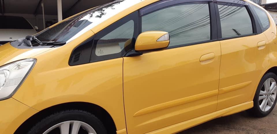 Honda Jazz GE ปี 2009 สีเหลือง (รูปที่ 4)