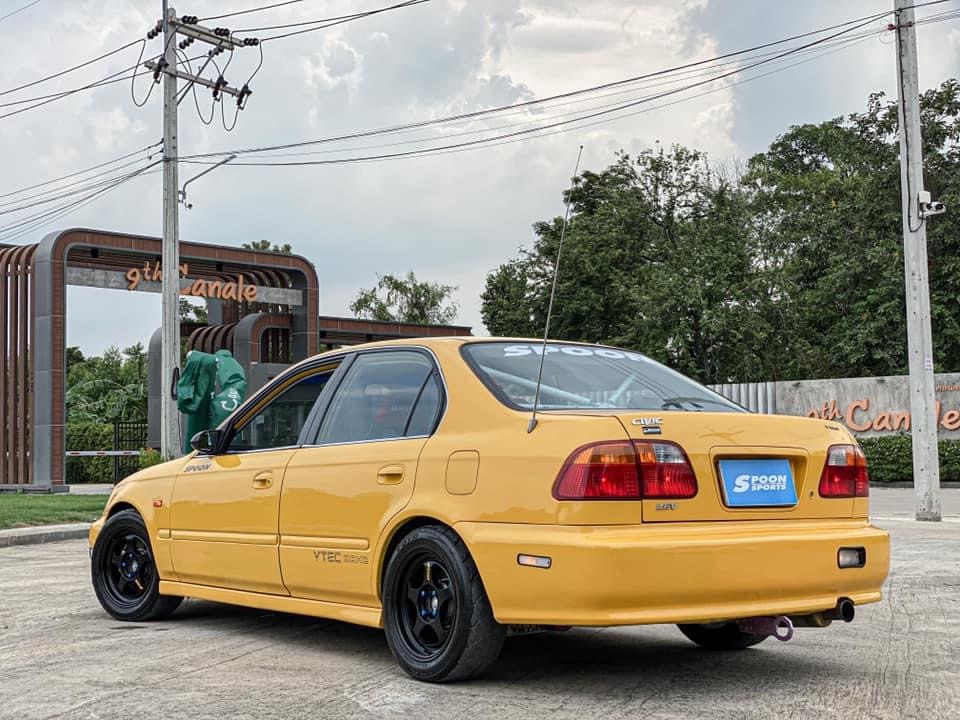 civic ek lev ปี2000 เหลือง spoon