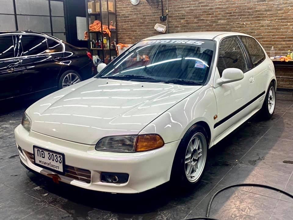 CIVIC EG3D สีขาวมุขเต็ม 100% / D15B Vtec AT (รูปที่ 15)