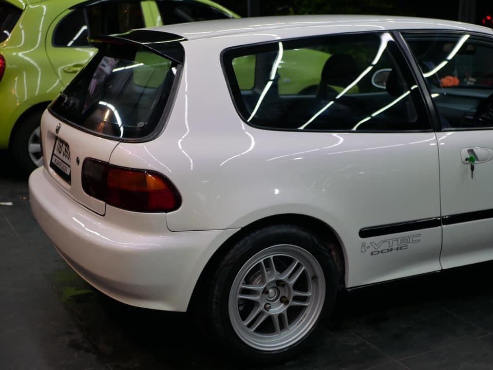 CIVIC EG3D สีขาวมุขเต็ม 100% / D15B Vtec AT (รูปที่ 4)