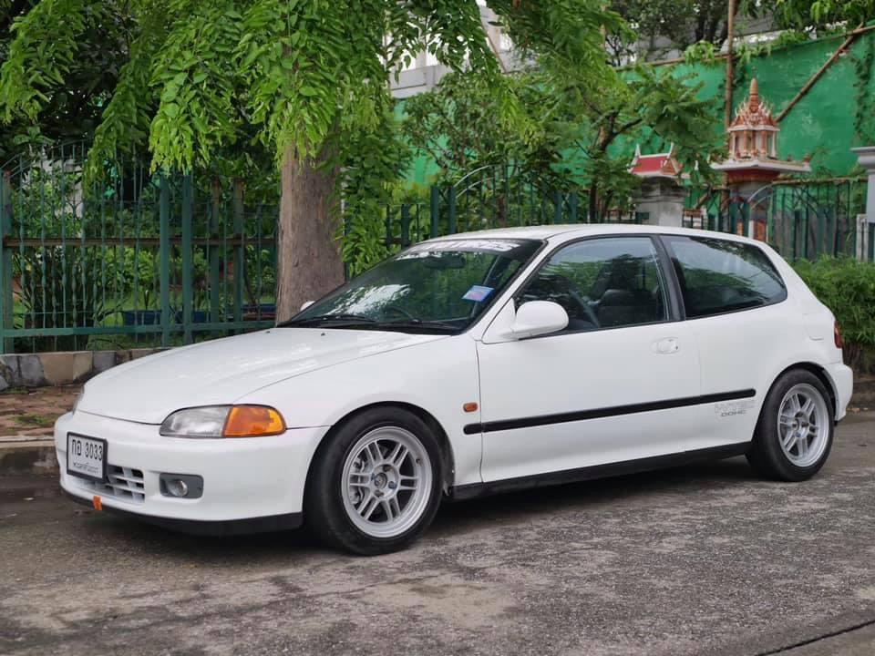 CIVIC EG3D สีขาวมุขเต็ม 100% / D15B Vtec AT