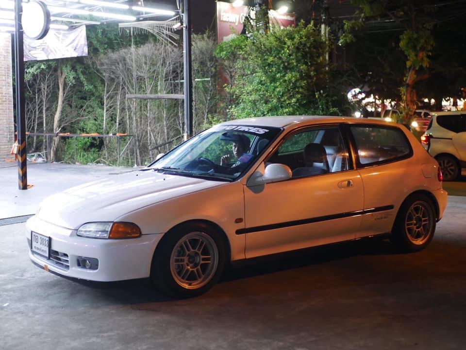 CIVIC EG3D สีขาวมุขเต็ม 100% / D15B Vtec AT (รูปที่ 18)