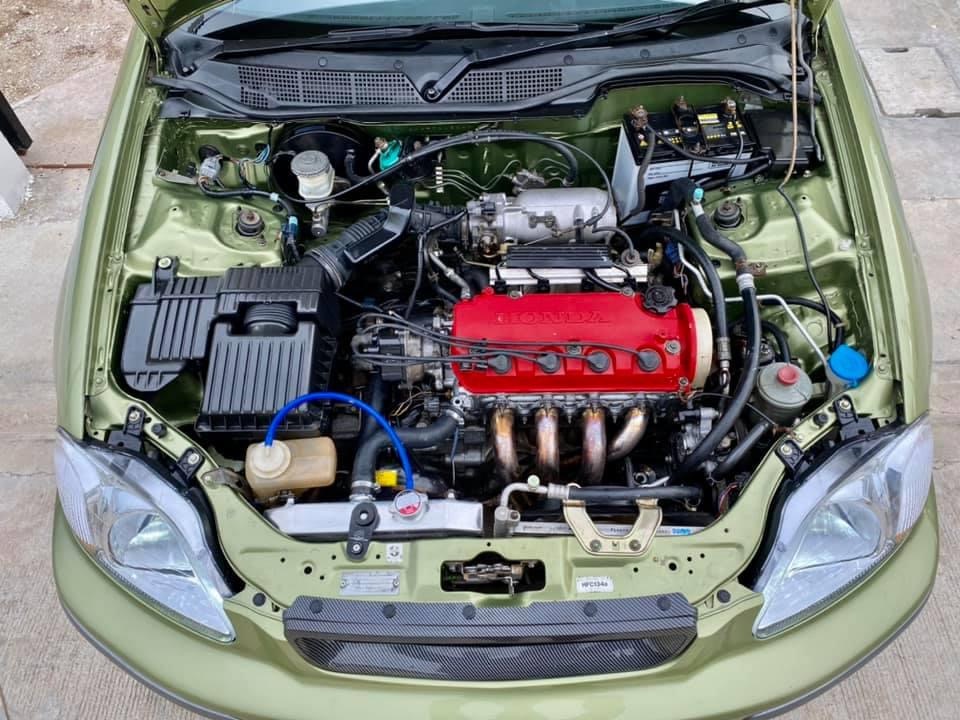 Honda Civic EK โฉม 4 ประตู ปี 1997 สีเขียว (รูปที่ 28)