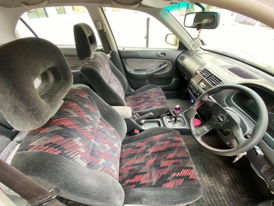 Honda Civic EK โฉม 4 ประตู ปี 1997 สีเขียว (รูปที่ 21)