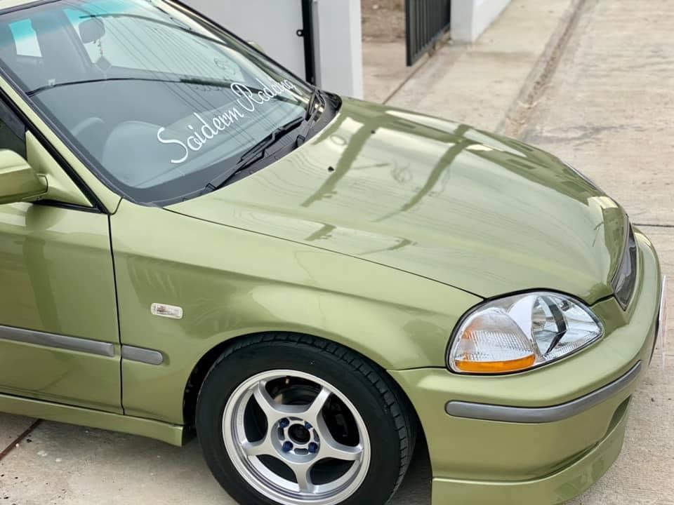 Honda Civic EK โฉม 4 ประตู ปี 1997 สีเขียว (รูปที่ 13)