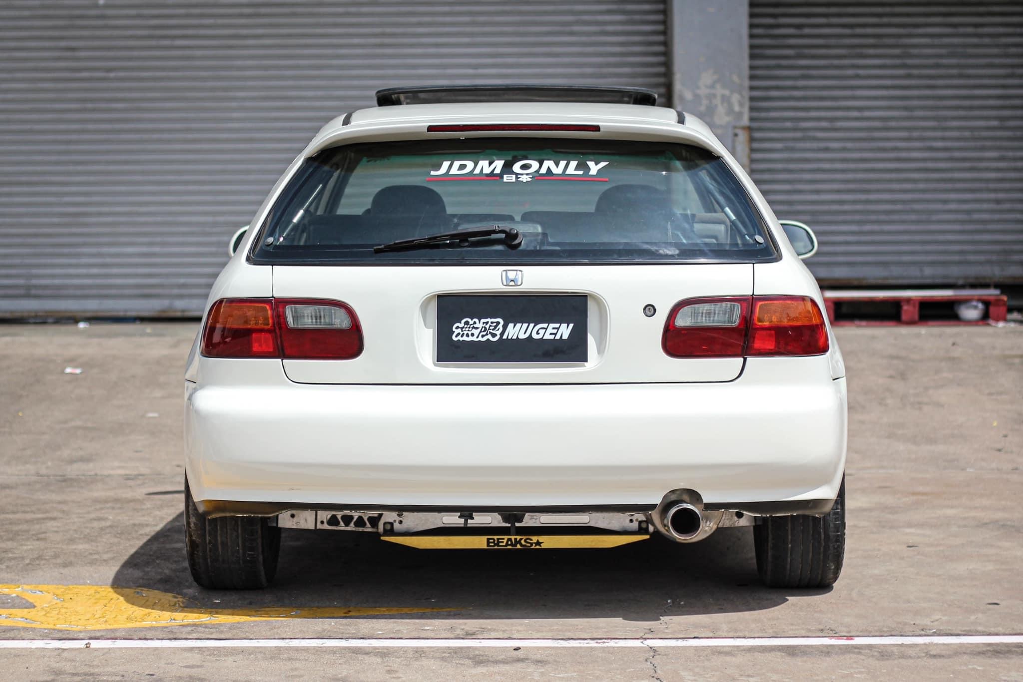 Honda Civic EG 3Door สีขาว (รูปที่ 2)