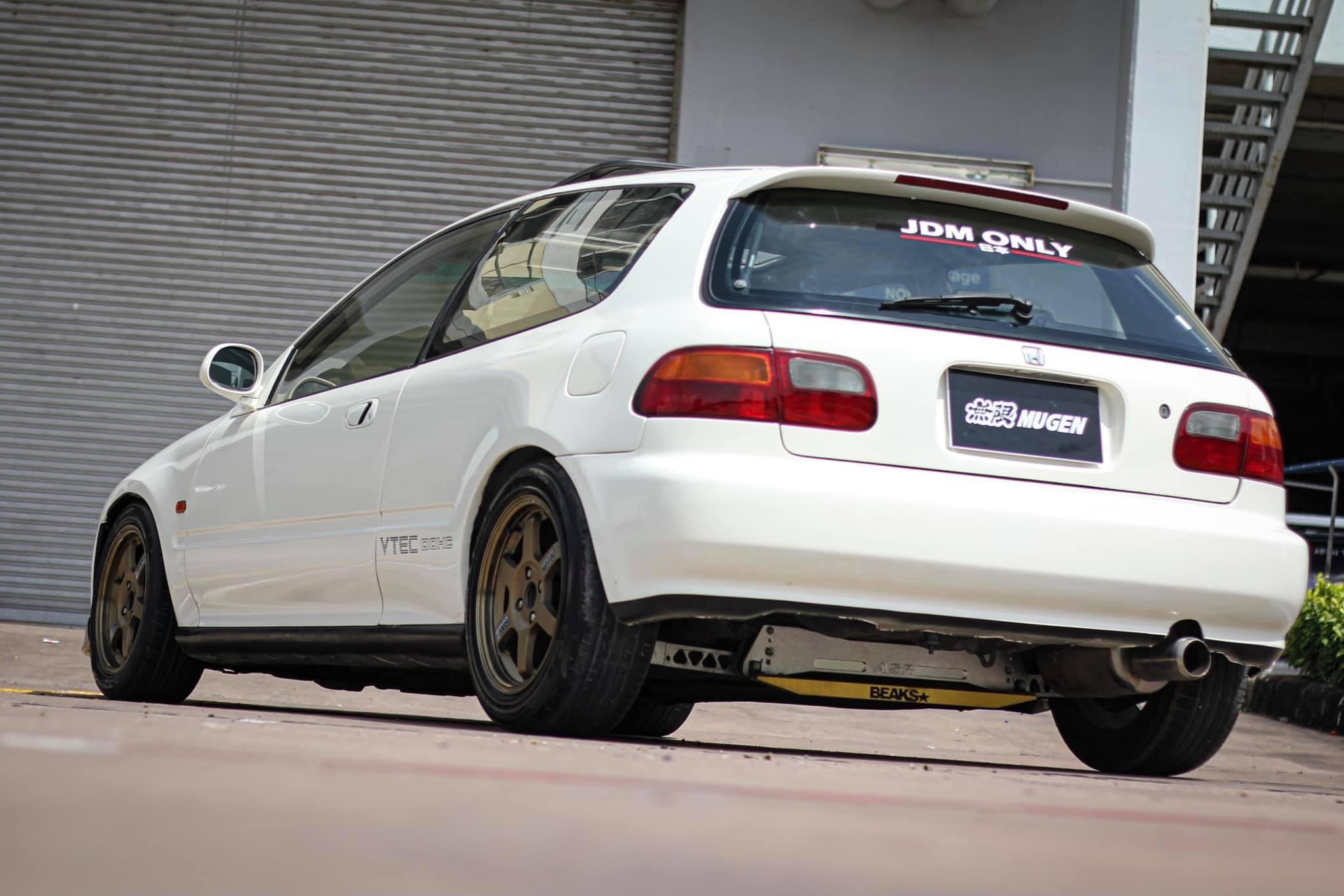 Honda Civic EG 3Door สีขาว (รูปที่ 4)