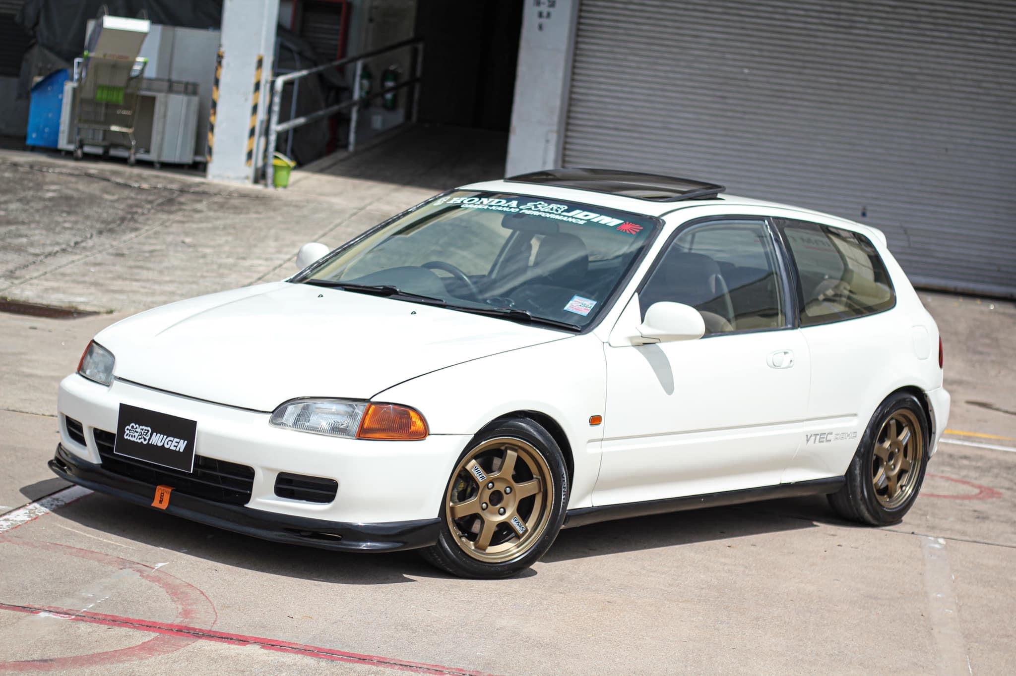 Honda Civic EG 3Door สีขาว (รูปที่ 5)