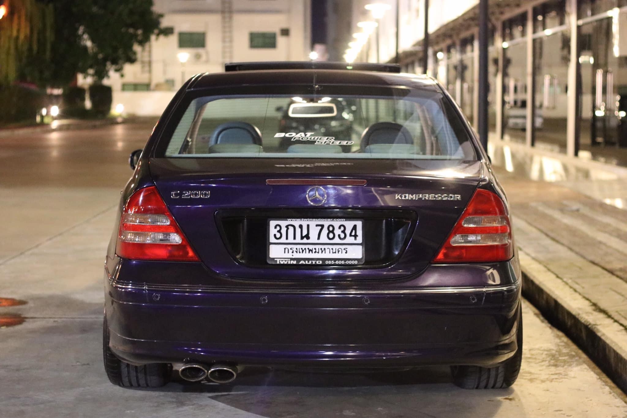 ขาย Benz w203 c200 avantgrade ประกอบนอกแท้ หลังคาแก้วซันรูฟ (รูปที่ 7)