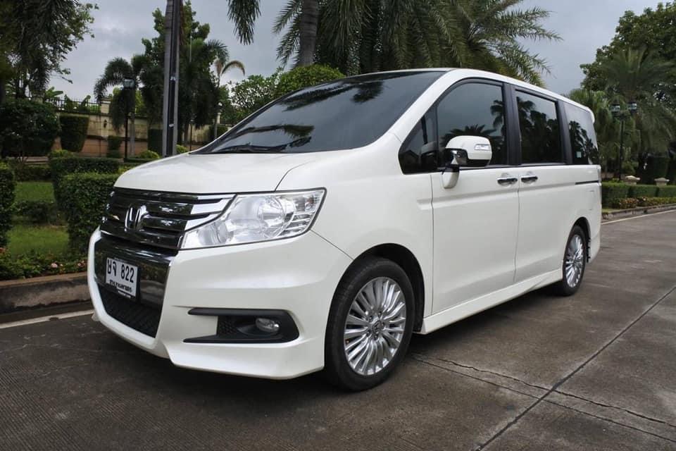Honda STEPWGN SPADA ปี 2013 สีขาว (รูปที่ 2)