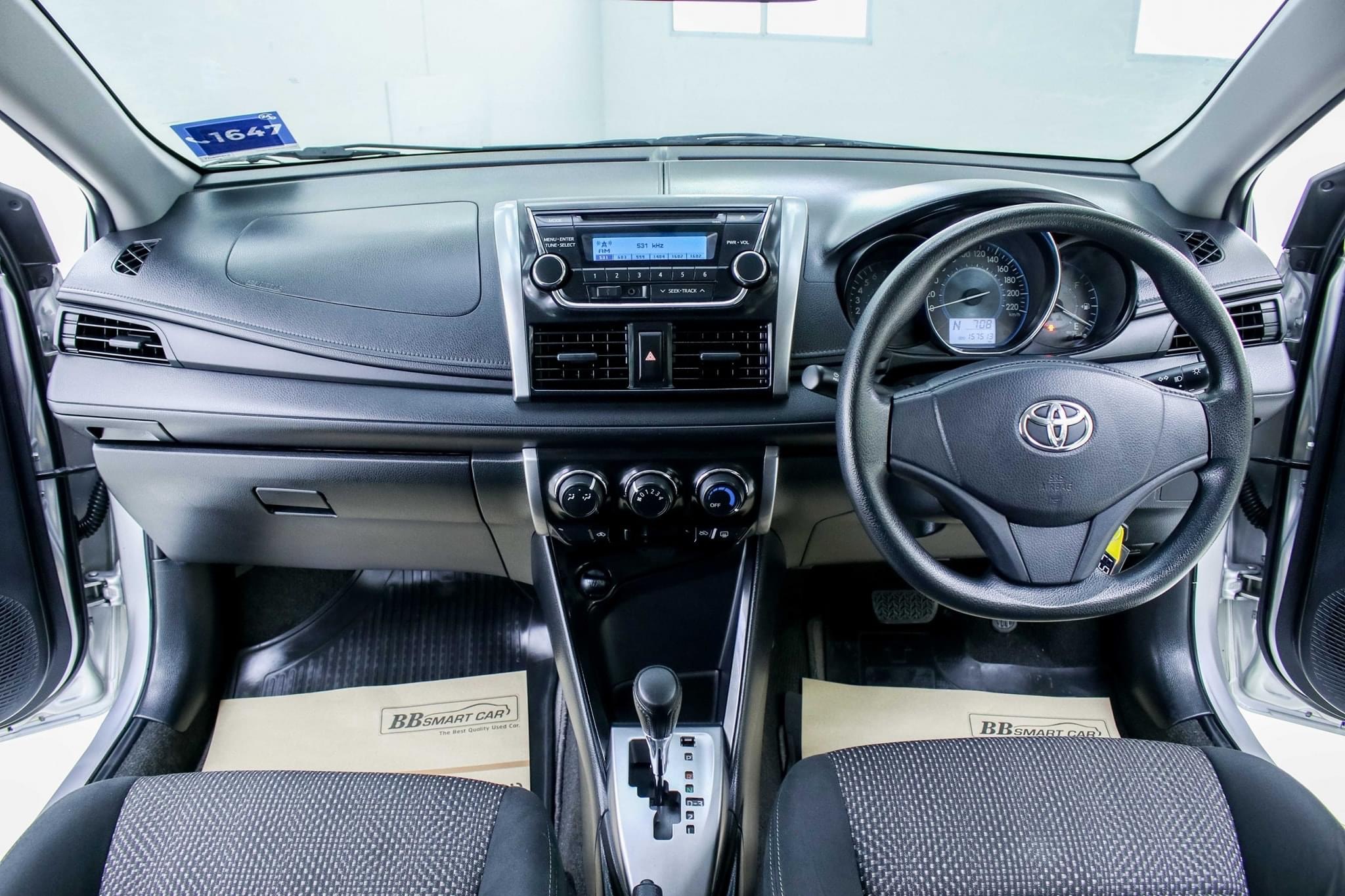 Toyota Vios ปี 2015 สีเทา (รูปที่ 5)