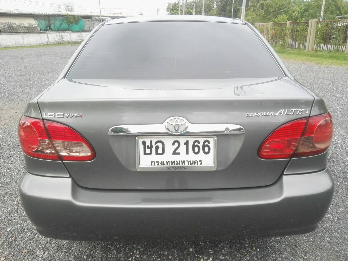 ขายToyota Corolla Altis (หน้าหมู/ตาถั่ว) ปี 2004 สีเทา (รูปที่ 5)