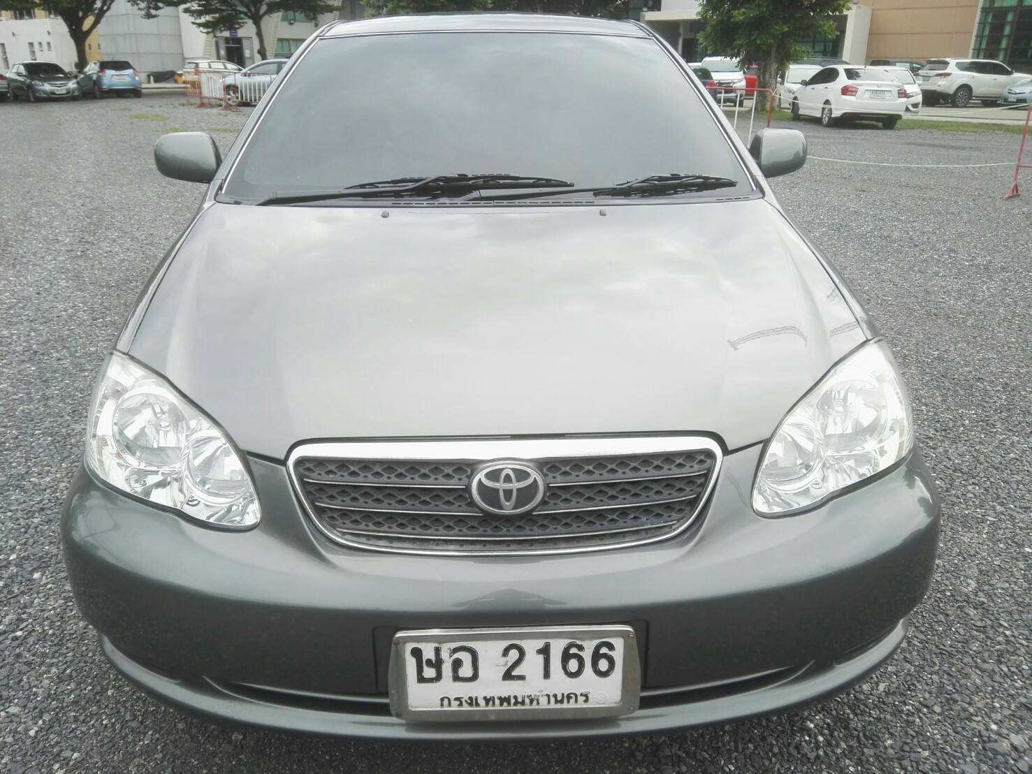 ขายToyota Corolla Altis (หน้าหมู/ตาถั่ว) ปี 2004 สีเทา (รูปที่ 2)