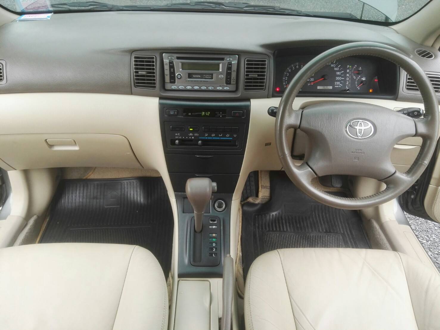 ขายToyota Corolla Altis (หน้าหมู/ตาถั่ว) ปี 2004 สีเทา (รูปที่ 7)