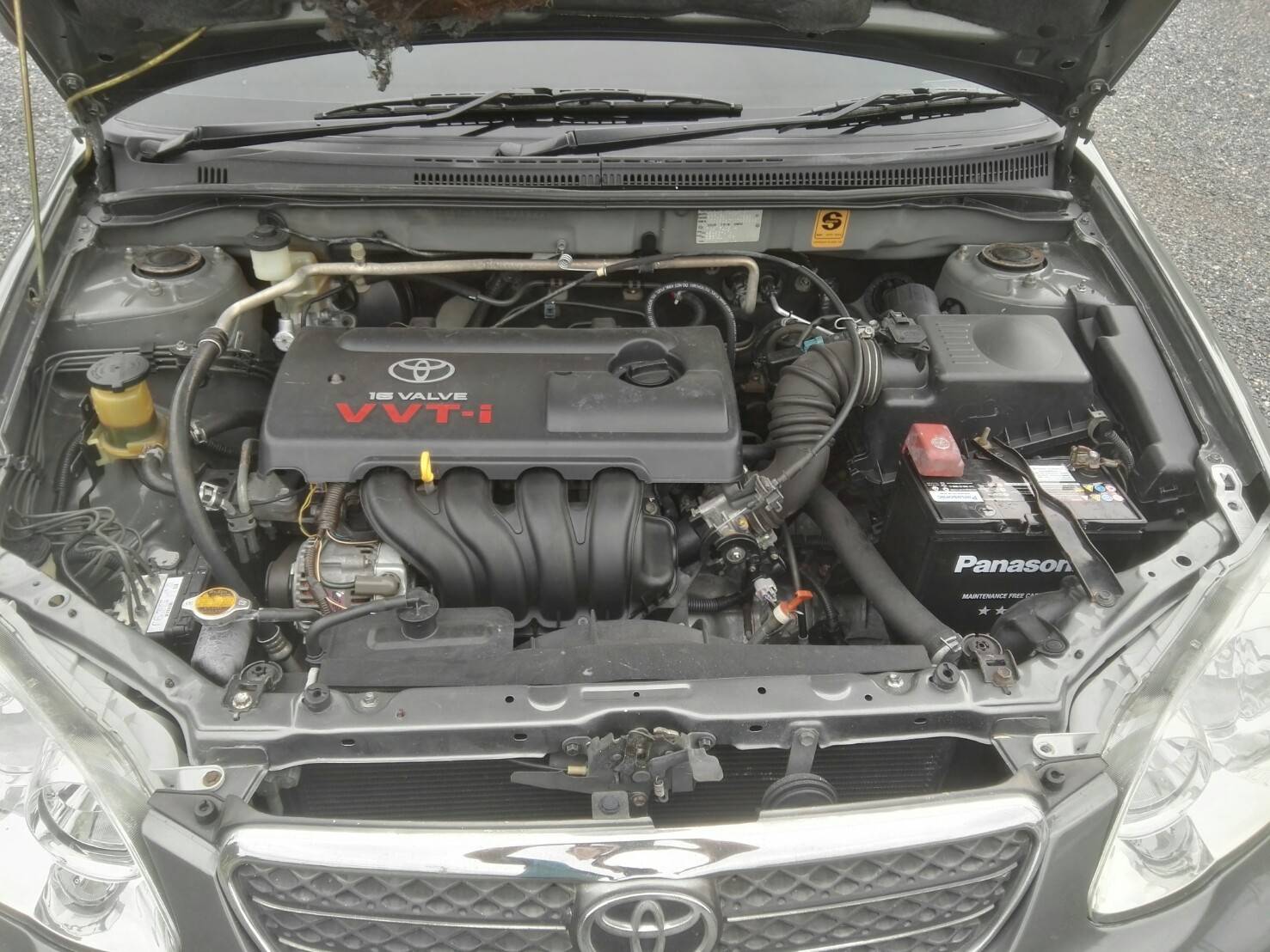 ขายToyota Corolla Altis (หน้าหมู/ตาถั่ว) ปี 2004 สีเทา (รูปที่ 12)