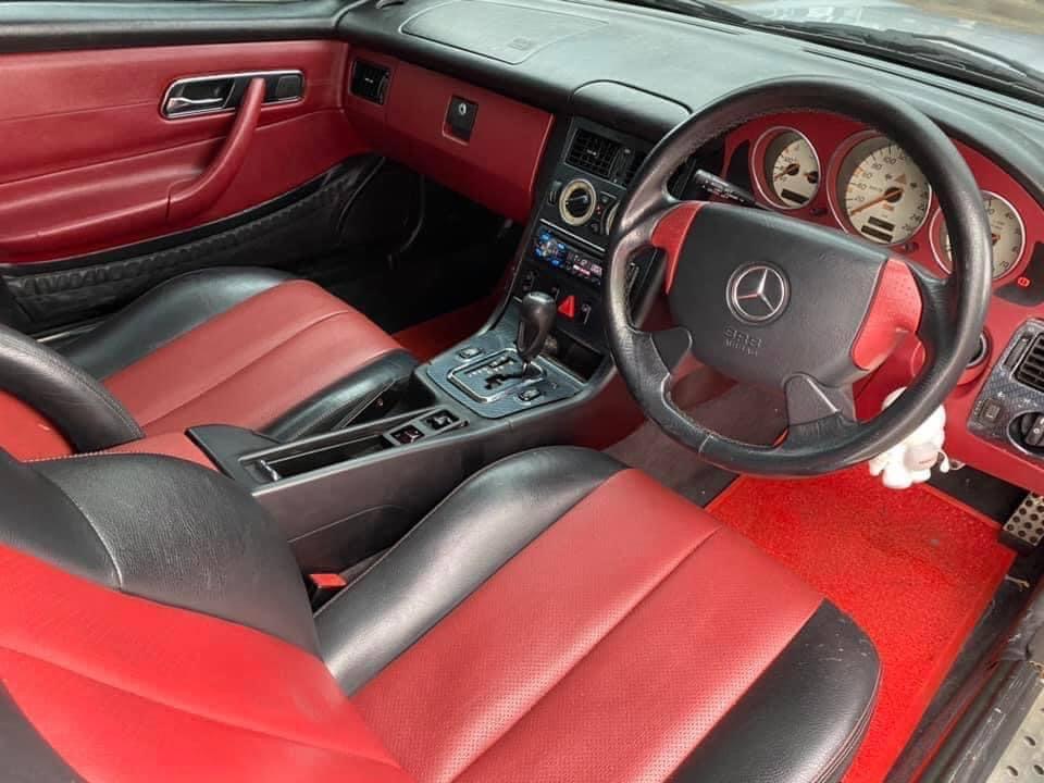 Mercedes-Benz SLK-Class R170 สีเทา