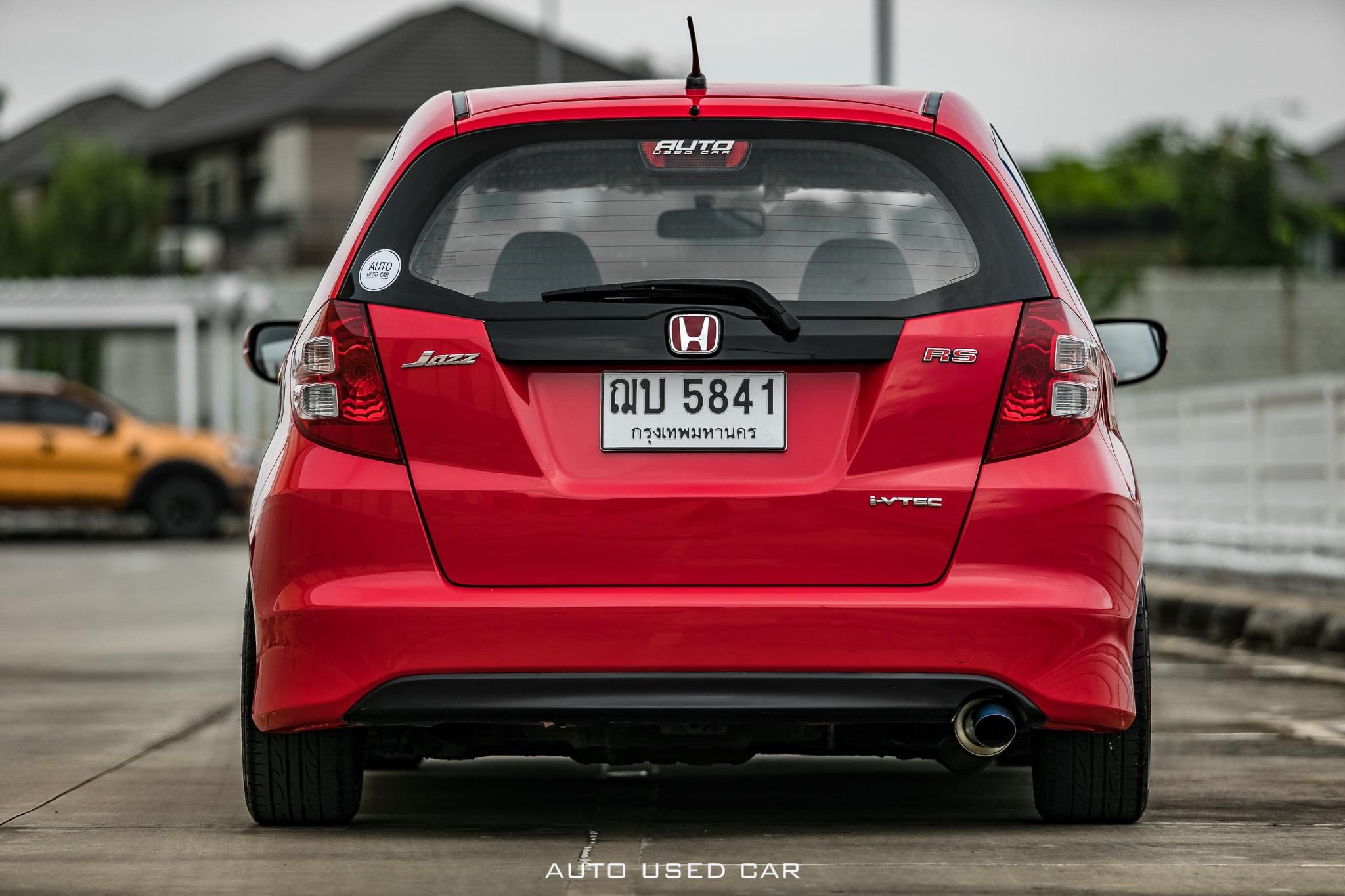 Jazz ge 2008 1.5s AT แดงสดๆ เข้มๆ 2K (รูปที่ 11)