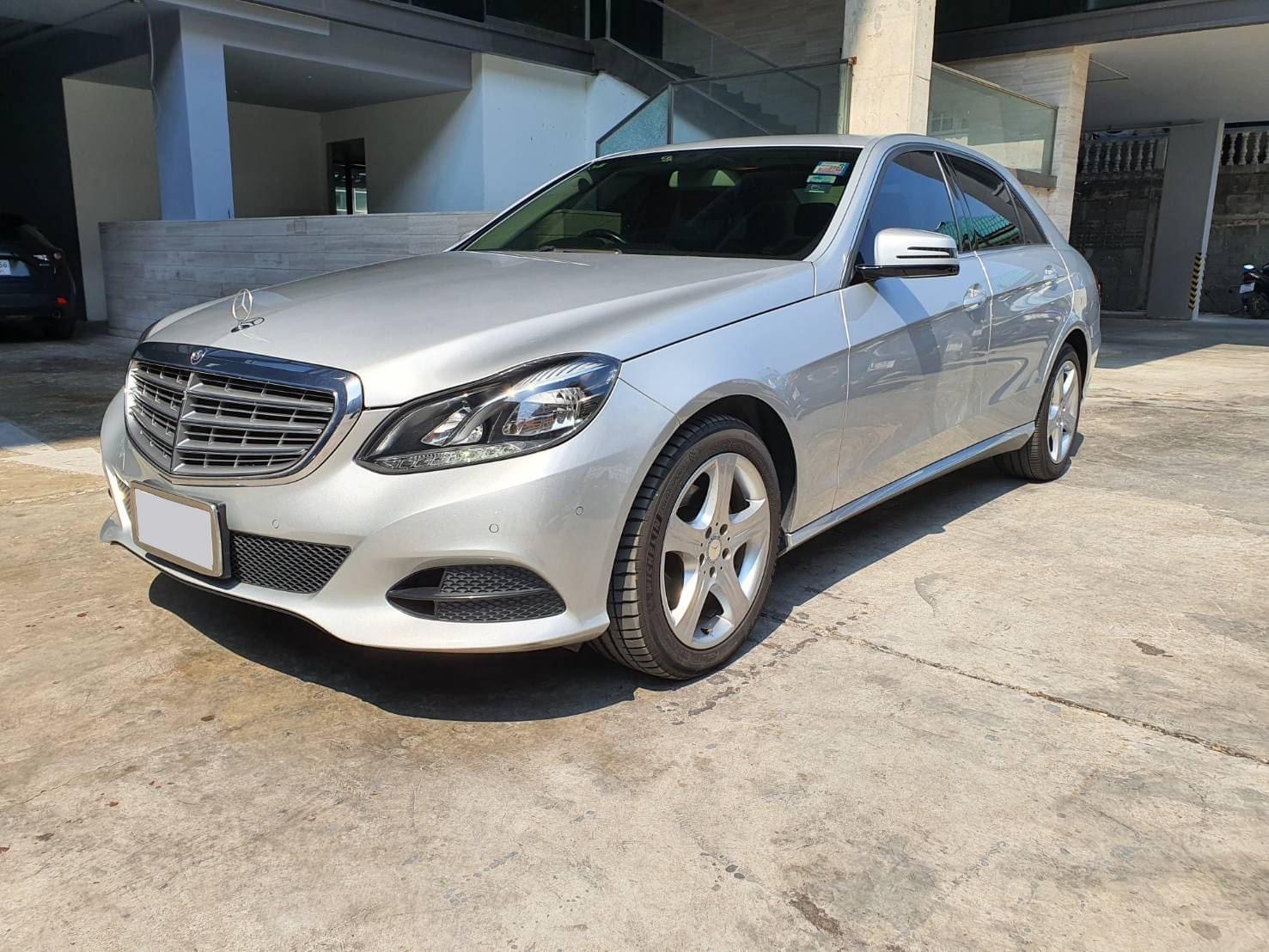 Mercedes Benz E-200 Sedan ปี 2013 สีเทา เครื่อง 2.0