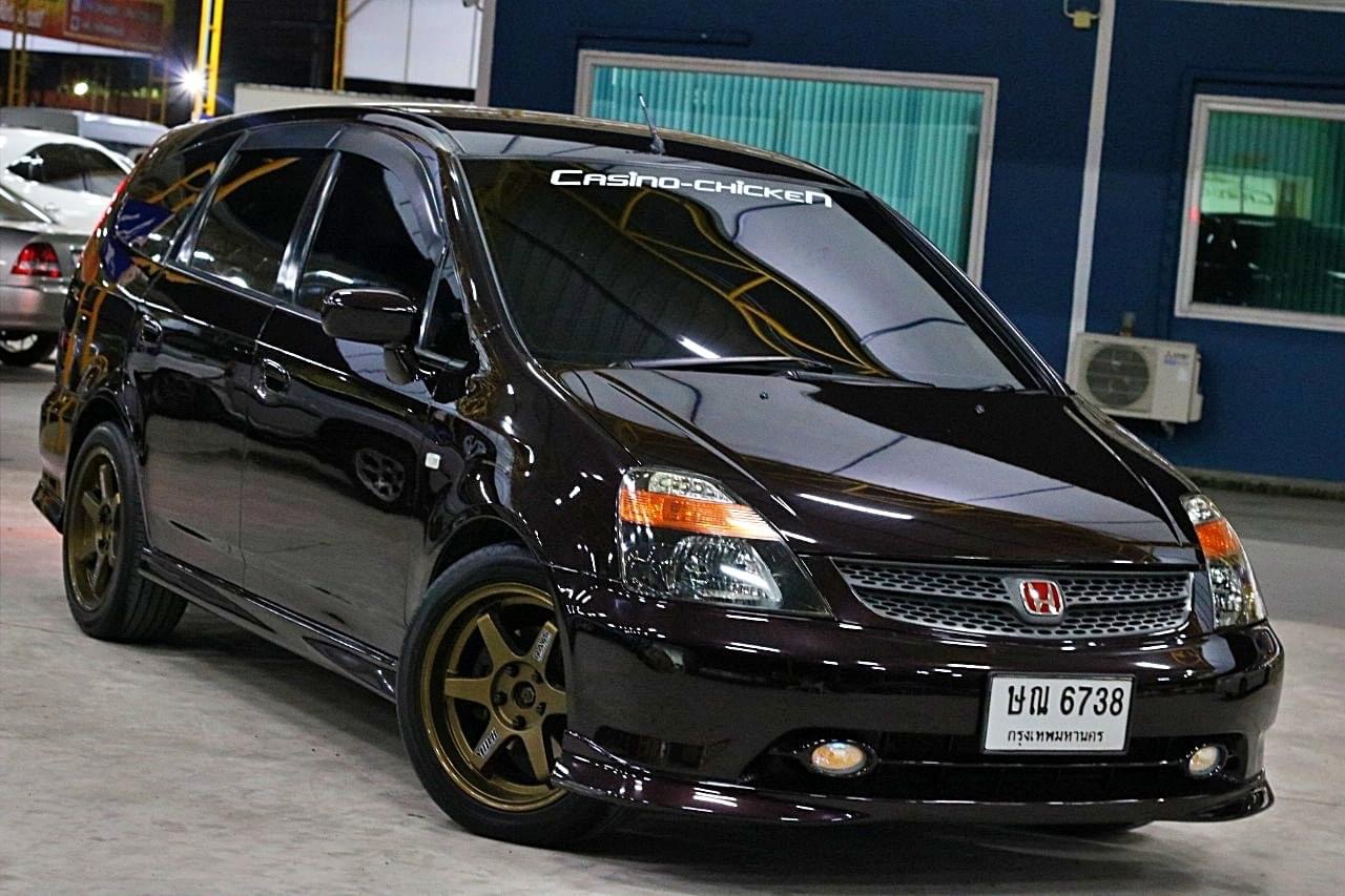 Honda Stream ปี 2003 สีดำ (รูปที่ 4)