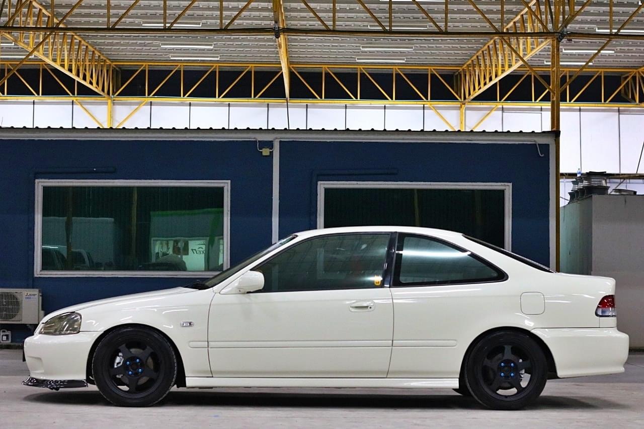 Honda Civic EK โฉม Coupe ปี 2000 สีขาว (รูปที่ 6)