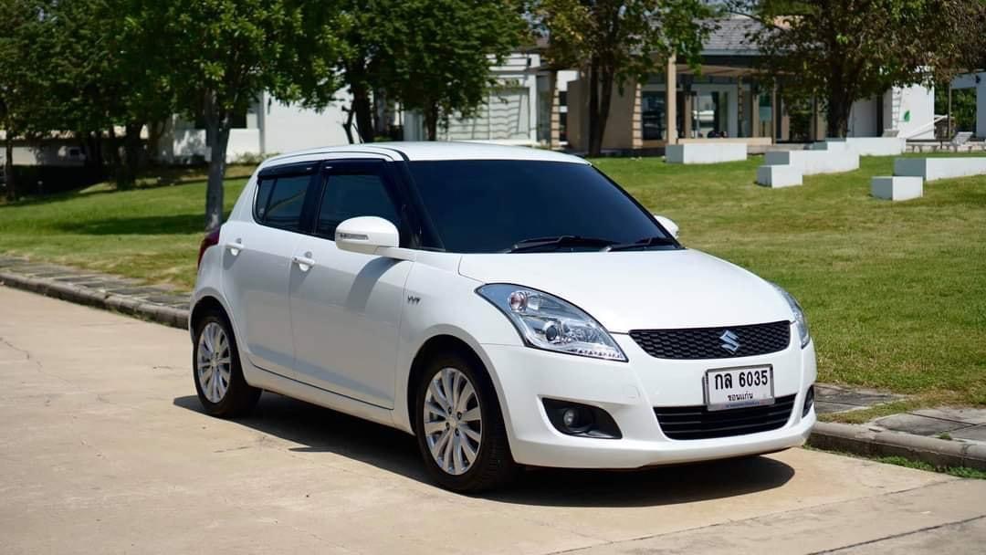 suzuki swift glx 1.25l cvt topสุด ปี 2012