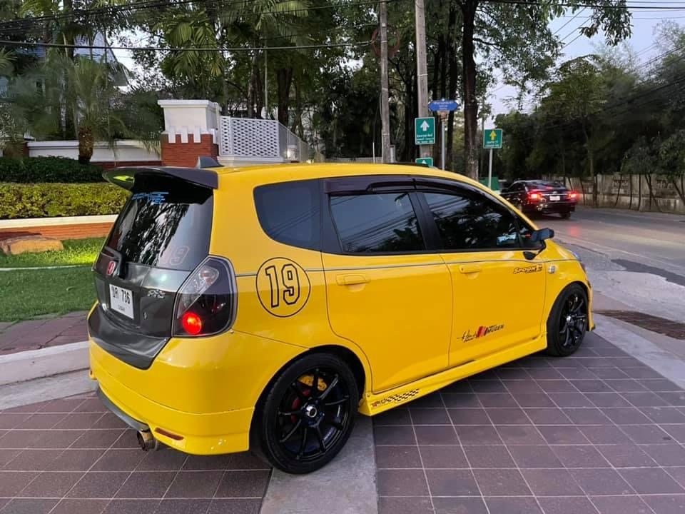 ?❗️Jazz Vtec ตัวท๊อป เกียร์ออโต้ สีเหลือง-ดำ (รูปที่ 5)
