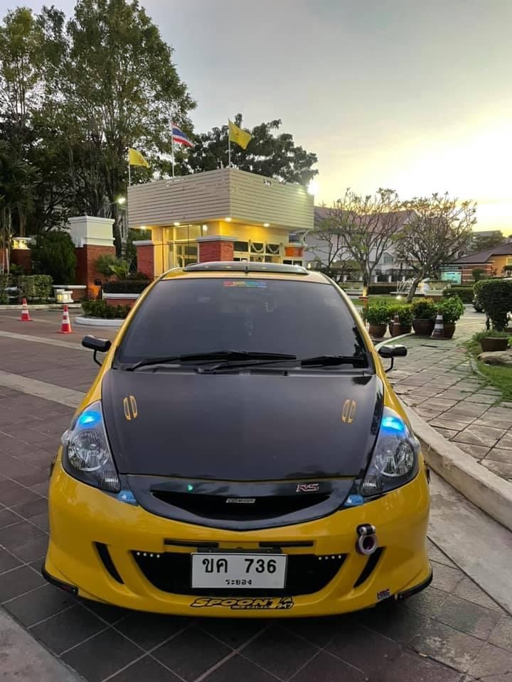 ?❗️Jazz Vtec ตัวท๊อป เกียร์ออโต้ สีเหลือง-ดำ (รูปที่ 7)