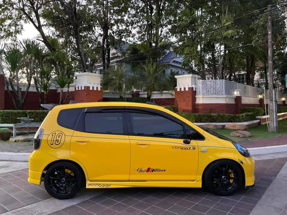?❗️Jazz Vtec ตัวท๊อป เกียร์ออโต้ สีเหลือง-ดำ (รูปที่ 9)
