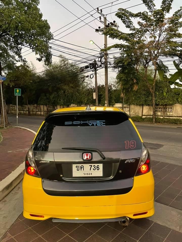 ?❗️Jazz Vtec ตัวท๊อป เกียร์ออโต้ สีเหลือง-ดำ (รูปที่ 8)