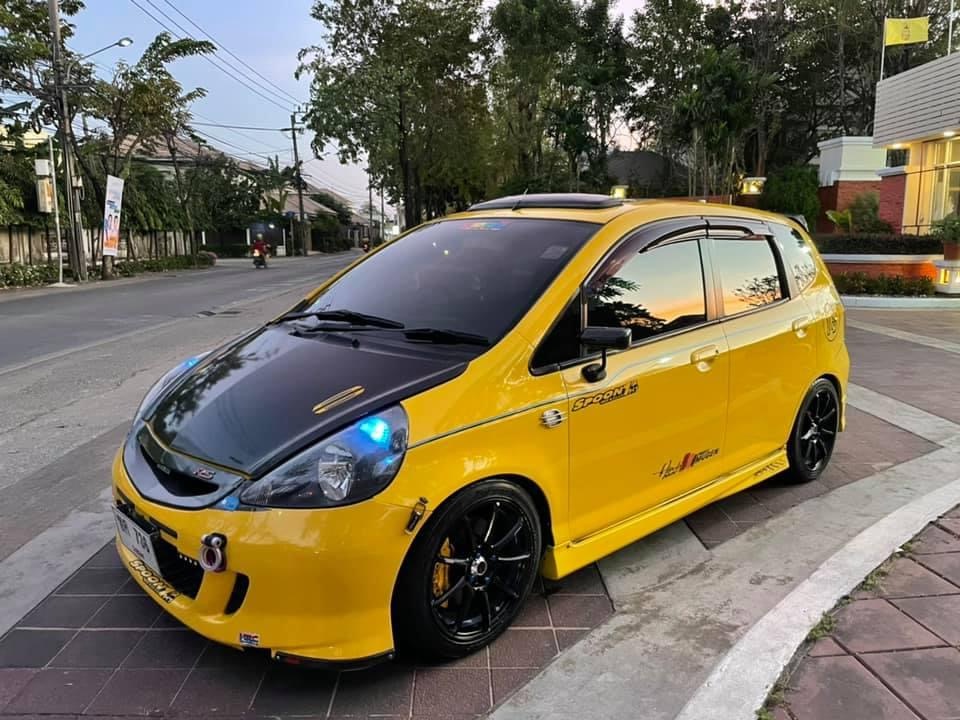 ?❗️Jazz Vtec ตัวท๊อป เกียร์ออโต้ สีเหลือง-ดำ (รูปที่ 4)