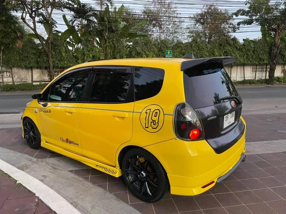 ?❗️Jazz Vtec ตัวท๊อป เกียร์ออโต้ สีเหลือง-ดำ (รูปที่ 6)