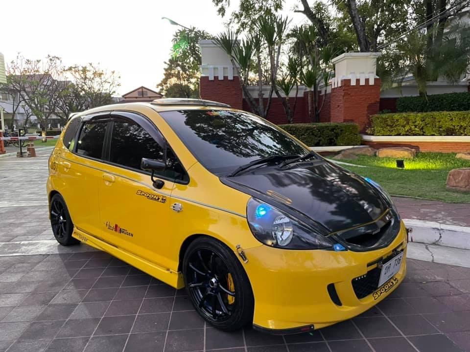 ?❗️Jazz Vtec ตัวท๊อป เกียร์ออโต้ สีเหลือง-ดำ