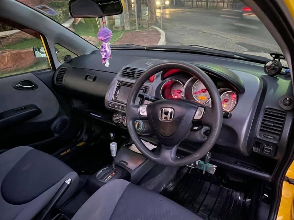 ?❗️Jazz Vtec ตัวท๊อป เกียร์ออโต้ สีเหลือง-ดำ (รูปที่ 12)