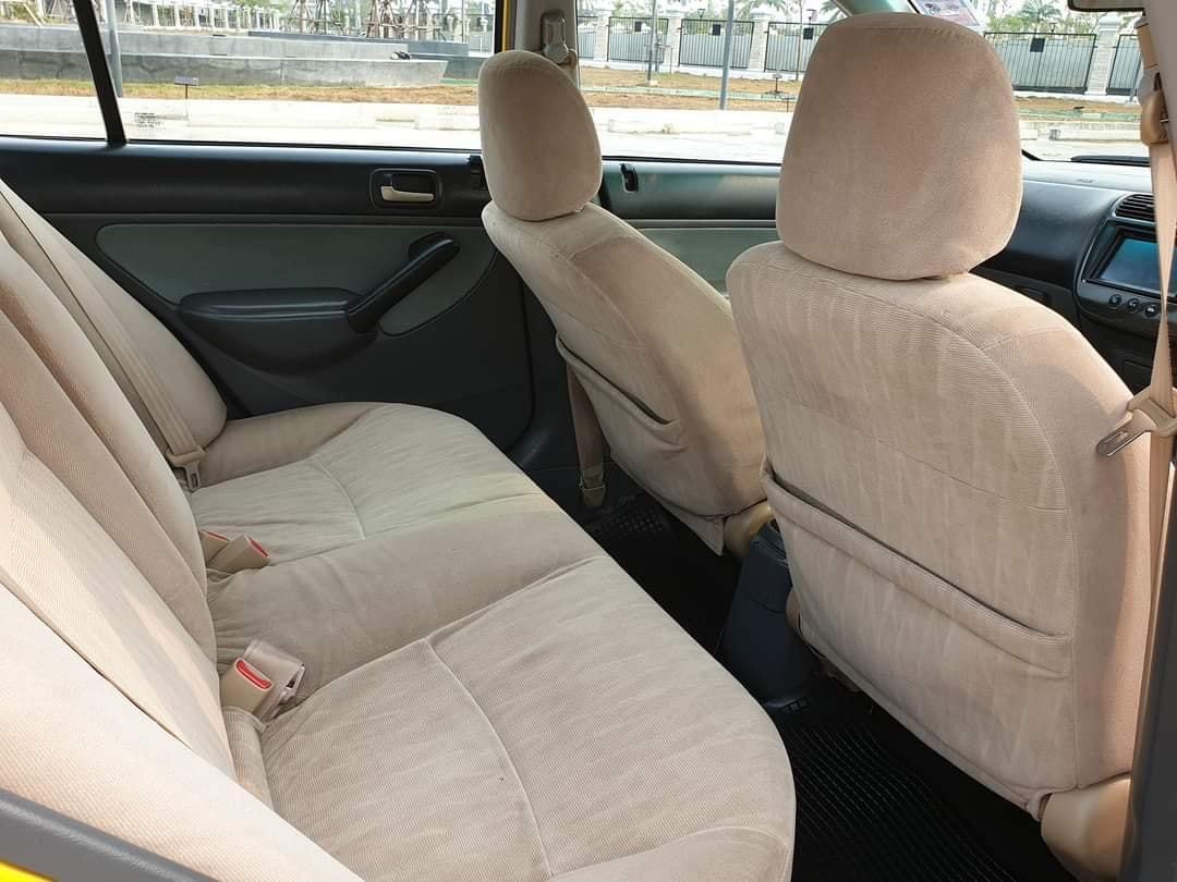 Honda Civic ES (Dimension) โฉม ตาเหยี่ยว ปี 2005 สีเหลือง (รูปที่ 7)