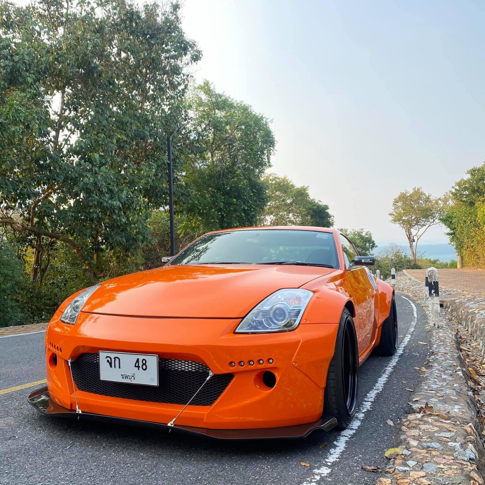 ปล่อยครับ 350z Rocket Bunny เกียร์ Auto รถแท้ Nissan สยามกลการ 03 เลขไมล์ 6x,xxx