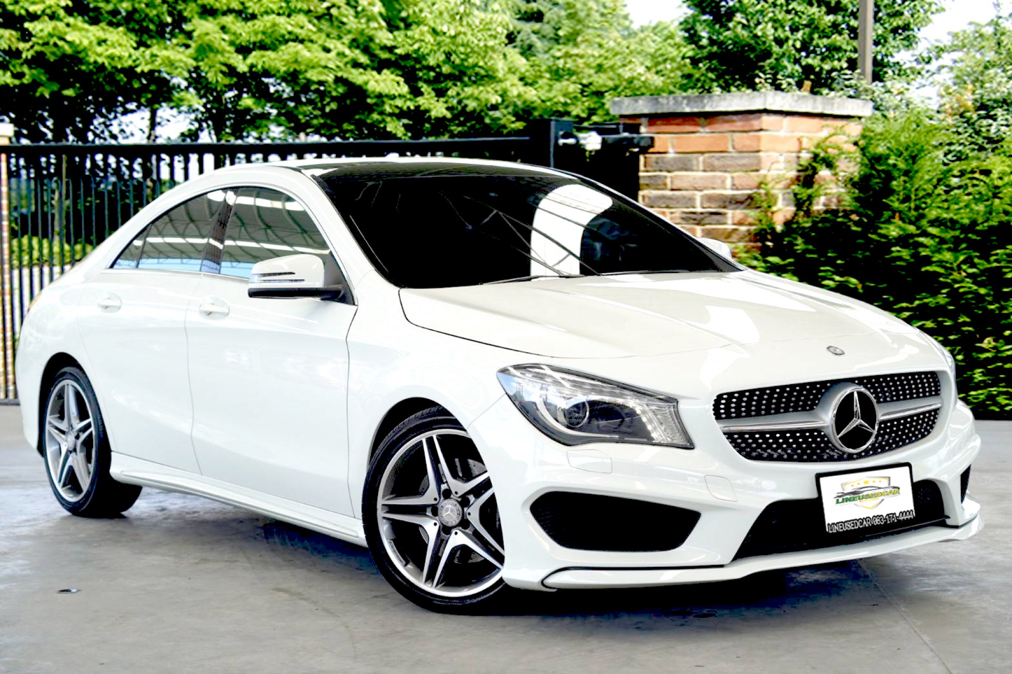 Mercedes Benz CLA250 COUPE AMG 2015 ไมล์ 77,xxx km หลังคาแก้ว Panoramic Glass Roof