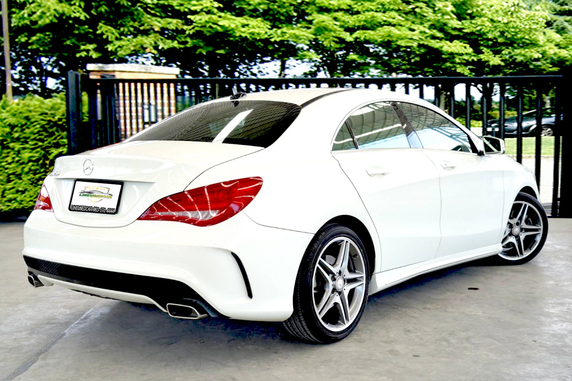 Mercedes Benz CLA250 COUPE AMG 2015 ไมล์ 77,xxx km หลังคาแก้ว Panoramic Glass Roof (รูปที่ 10)