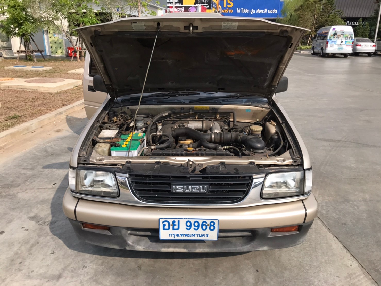 isuzu TFR dragon eye 1998 2.5 MT อีซูซุ ทีเอฟอาร์ เจเนอเรชั่น3 มังกรทอง 4ประตู (รูปที่ 2)