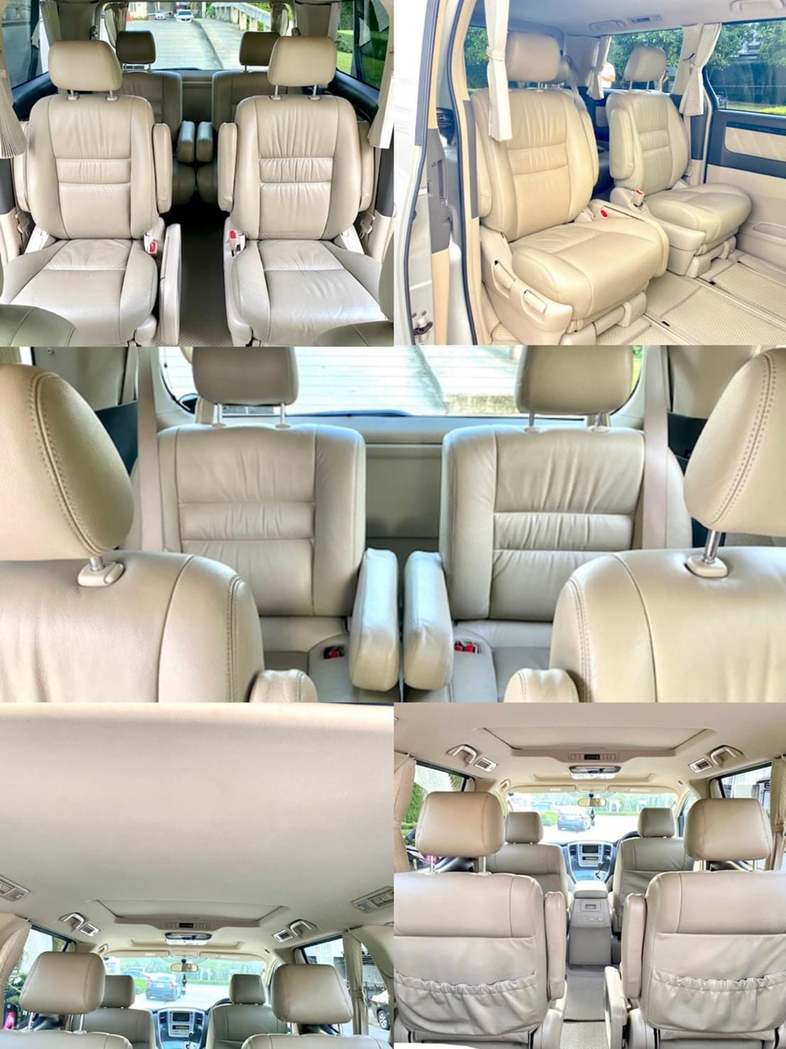 Toyota Alphard ATH-10 2.4 Hybrid E-Four ขับ4 เกียร์ Auto ปี 2005 สีเทา