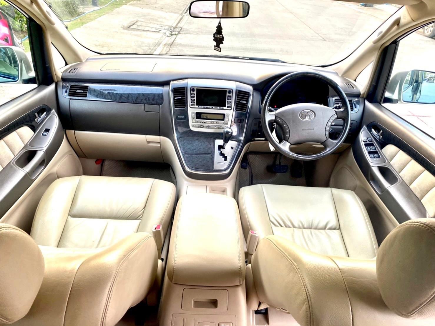 Toyota Alphard ATH-10 2.4 Hybrid E-Four ขับ4 เกียร์ Auto ปี 2005 สีเทา (รูปที่ 4)