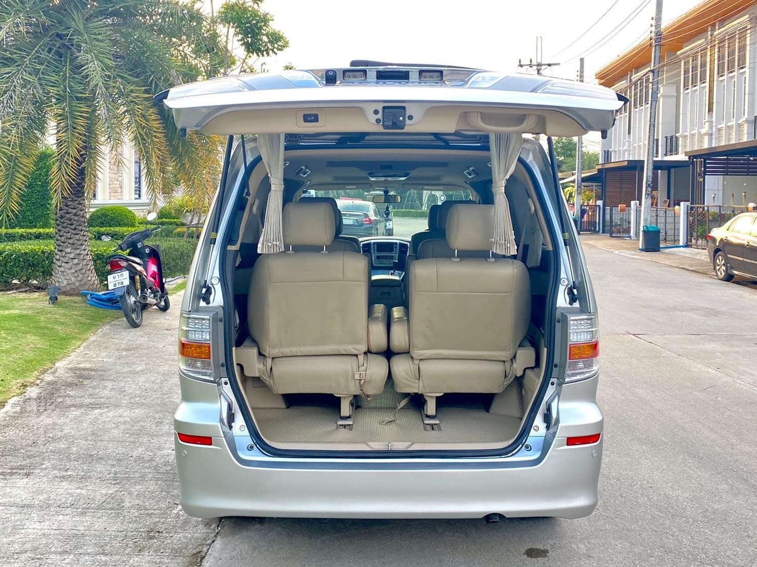 Toyota Alphard ATH-10 2.4 Hybrid E-Four ขับ4 เกียร์ Auto ปี 2005 สีเทา