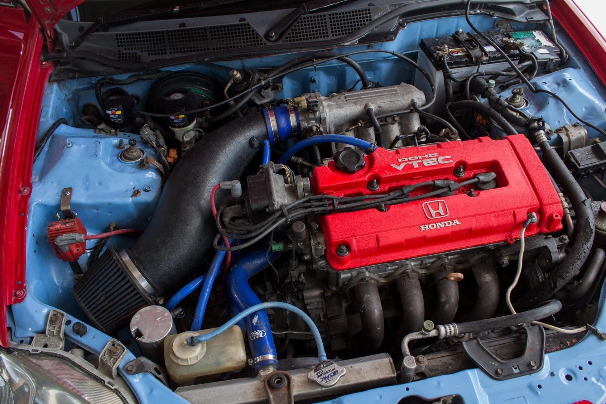 Honda Civic EK โฉม 4 ประตู ปี 1996 สีแดง (รูปที่ 14)