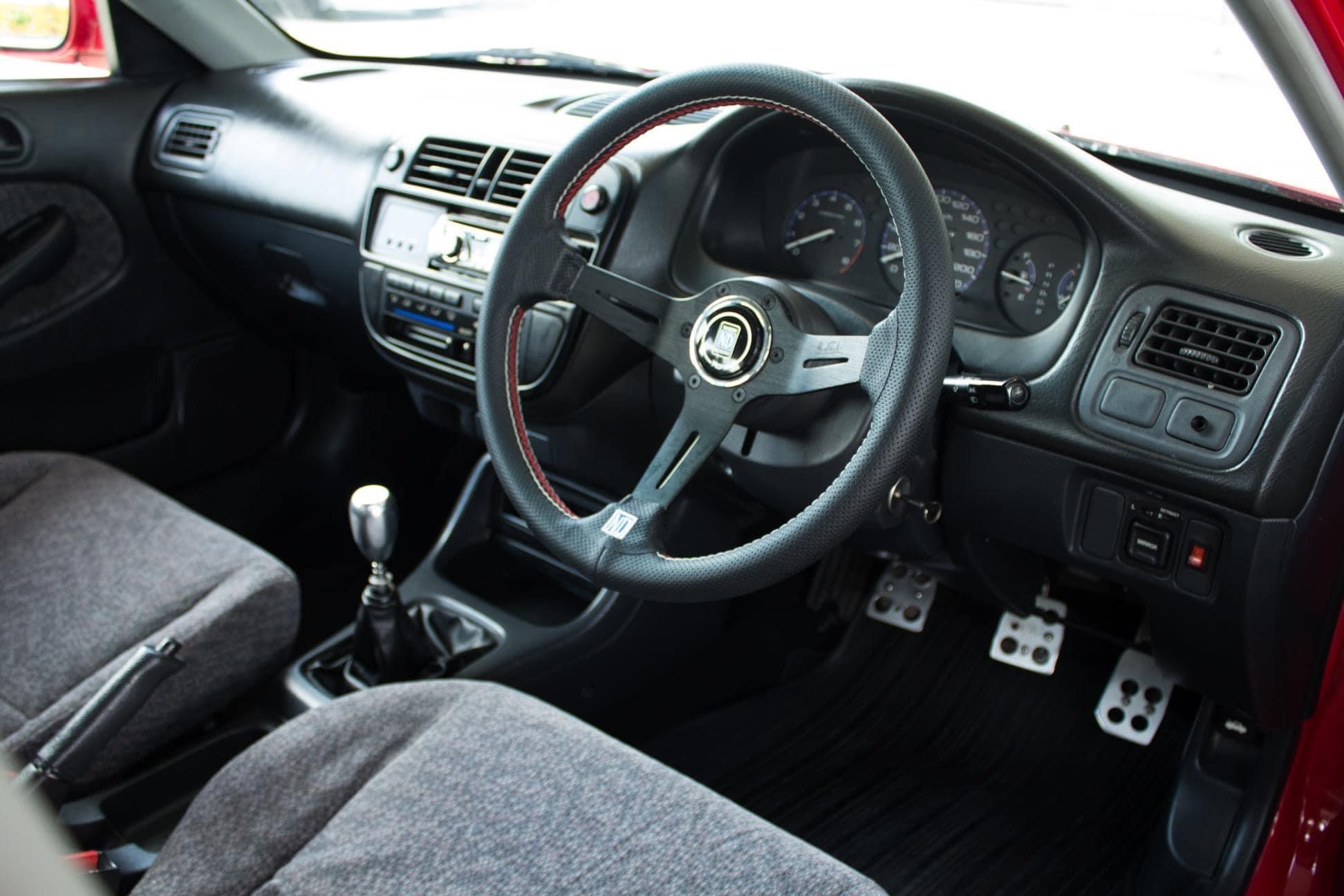 Honda Civic EK โฉม 4 ประตู ปี 1996 สีแดง (รูปที่ 10)