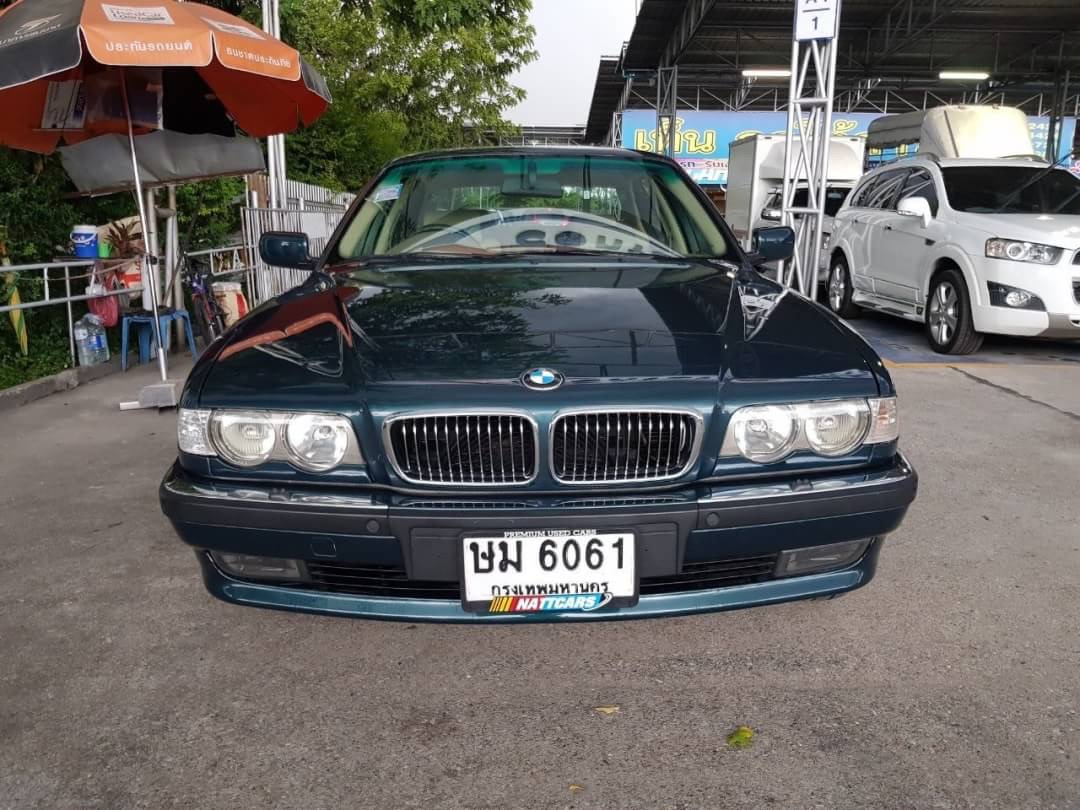 ขายBMW 7 Series 740 iL E38 ปี 2001 สีเขียว