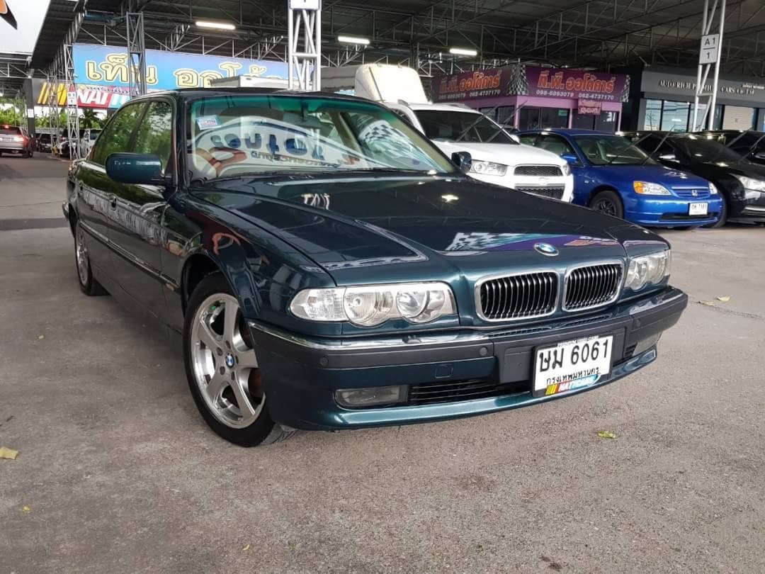 ขายBMW 7 Series 740 iL E38 ปี 2001 สีเขียว