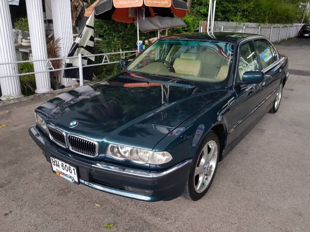 ขายBMW 7 Series 740 iL E38 ปี 2001 สีเขียว